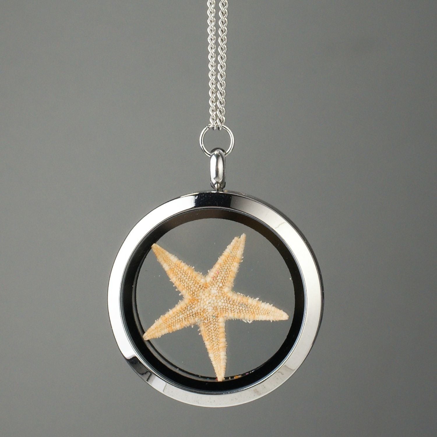 Natural Starfish Necklace handmade