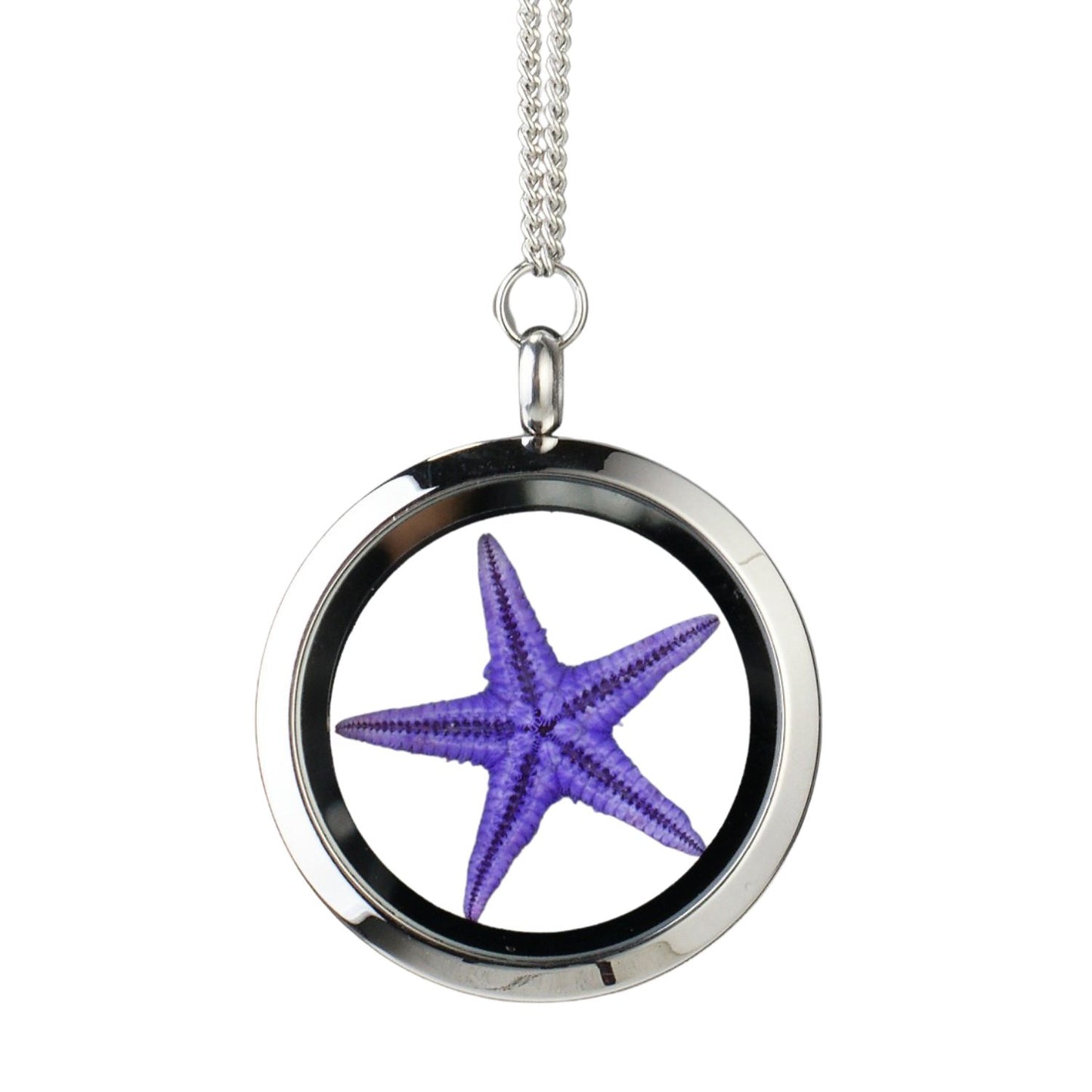 purple starfish necklace