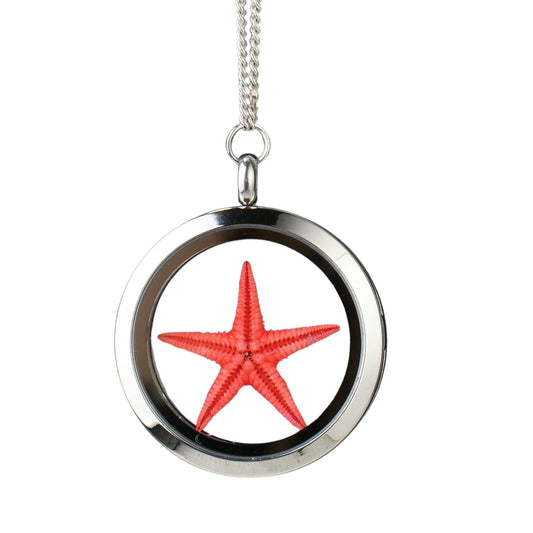 red starfish necklace