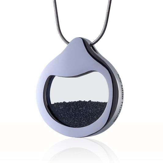 Designer Necklace With Volcanic Sand