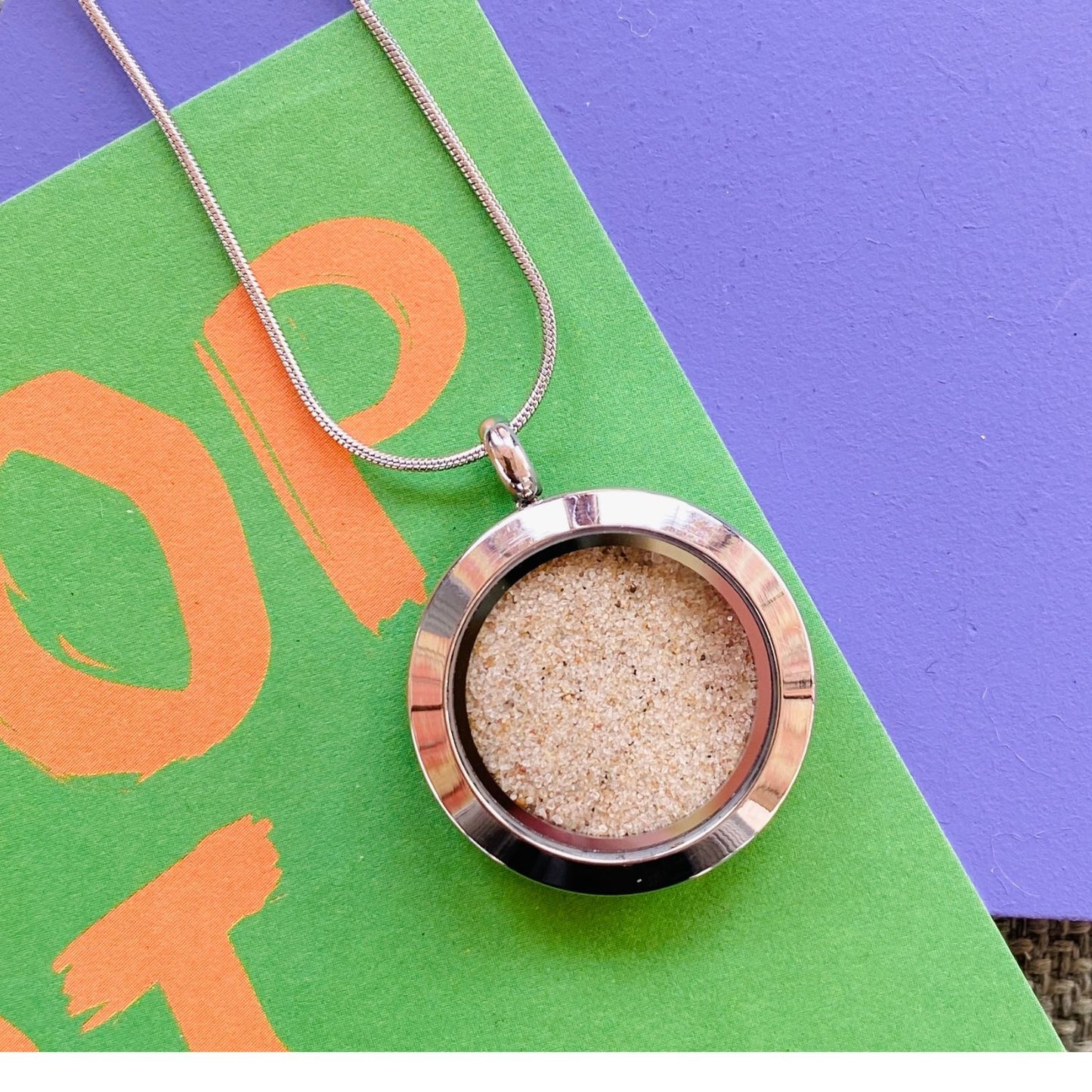 Amulet With Beach Sand